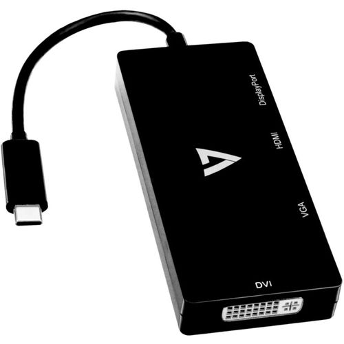 BLACK USB C ADAPTERUSB C - DP HDMI VGA DVI ADAPTER