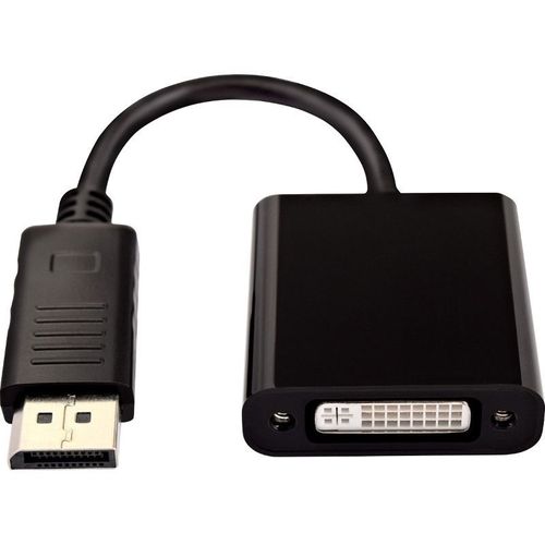 ADAPTATEUR DISPLAYPORT VERS DVI NOIR ACTIF MALE