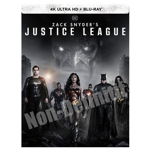 Zack Snyder's Justice League - 4k Ultra Hd + Blu-Ray - Édition Boîtier Steelbook