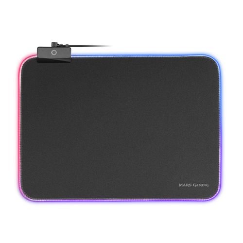 Tapis de souris Mars Gaming MMPRGBL RGB (Noir)