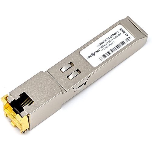 Cisco - Module transmetteur SFP+ - 10GbE - 10GBase-T, 1000Base-T, 100Base-TX - RJ-45 - jusqu'à 100 m - pour Catalyst ESS9300 Embedded Series