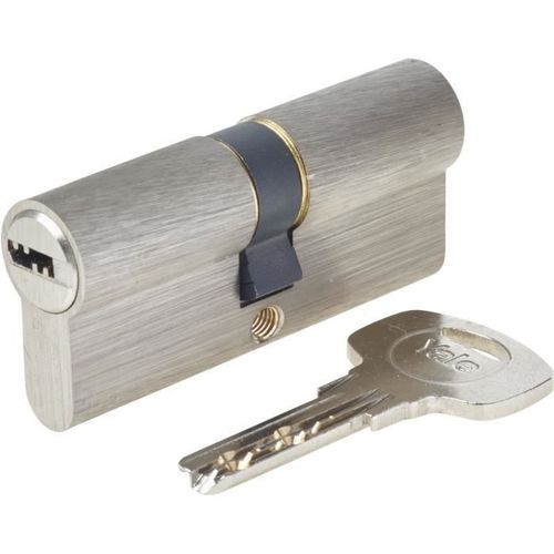 YALE Cylindre de Serrure Debrayable - Pour Porte Exterieure-Entree - 6 Goupilles - 4 Cles - 35 x 35 mm