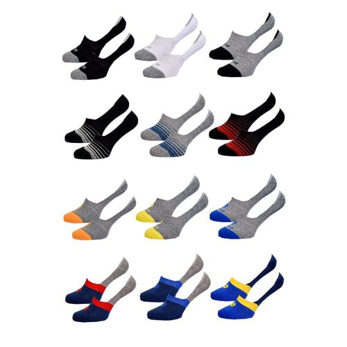 Chaussettes Homme Lotto Sneaker Pack De 12 Paires Footies Lotto