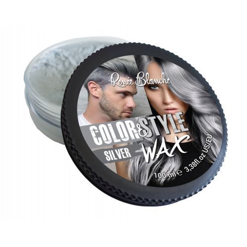 Cire Coiffante Et Colorante Argent 