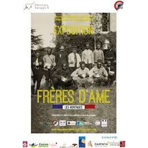 Plaquette De L'exposition "Frères D'âme" , Héritages Croisés De La Grande Guerre, 39 Pages