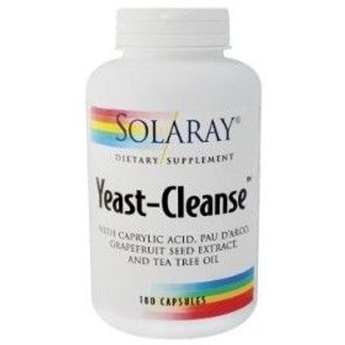 Solaray Yeast Cleanse 90 Vcaps 
