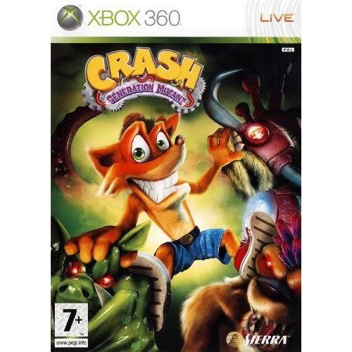 Lot - Crash Generation Mutant - Sur Microsoft Xbox 360 - Xbox360 + 1 Jeu Pc Neuf (Voir Photos)