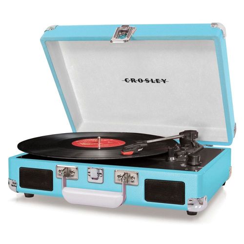 Crosley Cruiser Deluxe platine vinyle valise (turquoise)