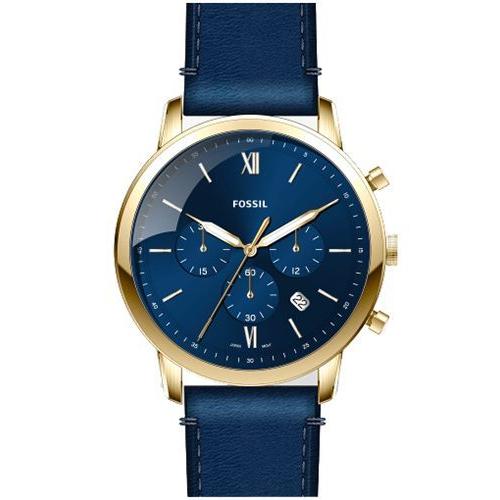 Fossil Montre Bleu Chronographe Hommes Neutra Fs5790