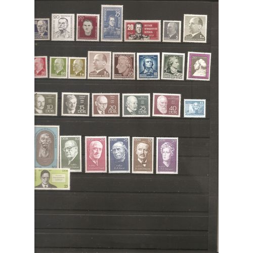 28 Timbres Neufs Allemagne Orientale 1948