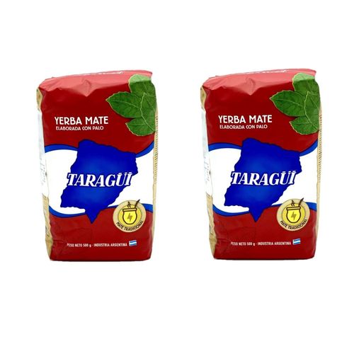 Lot 2x Yerba Maté - Taragui - Paque 500g