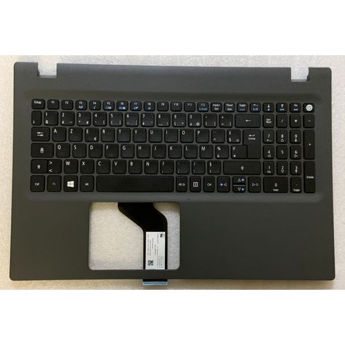 Clavier AZERTY Français Acer Aspire E5-532 E5-532G 6B.MYVN7.009 TOPCASE Gris