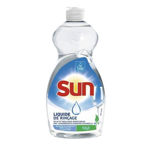 LOT DE 3 - SUN Liquide de rinçage lave-vaisselle vinaigre blanc