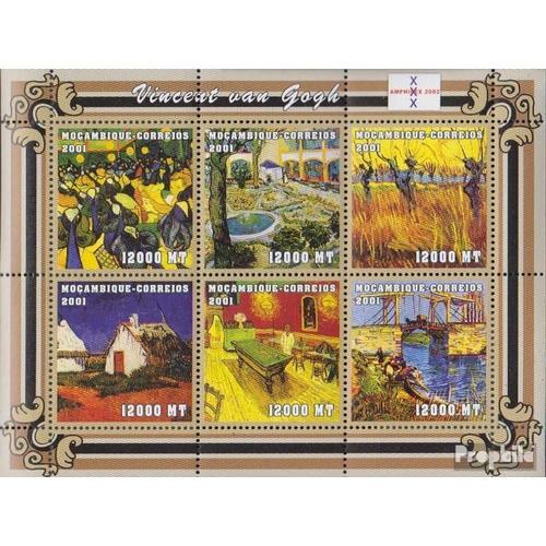 Mosambik 2103-2108 Feuille Miniature Neuf Avec Gomme Originale 2001 Art