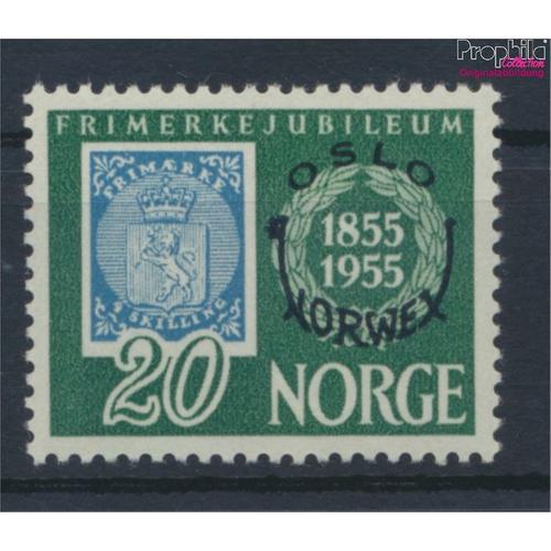 Norvège 393 Avec Charnière 1955 Exposition Philatélique (9339752