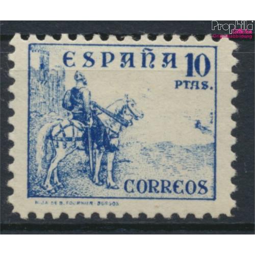 Espagne 780i (Complète Edition) Avec Charnière 1937 El Cid (9368124