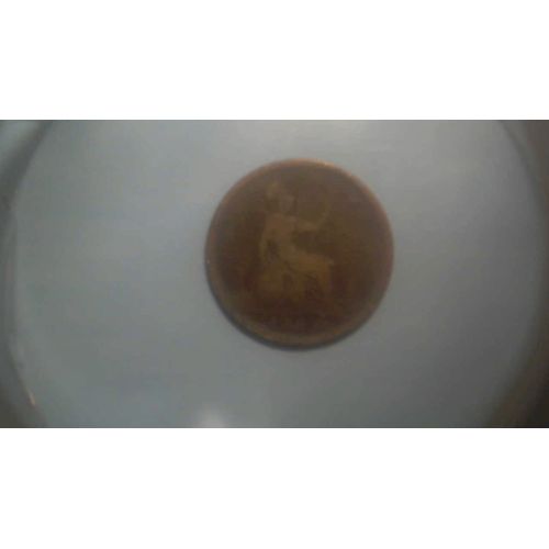 1 Penny Victoria 1862