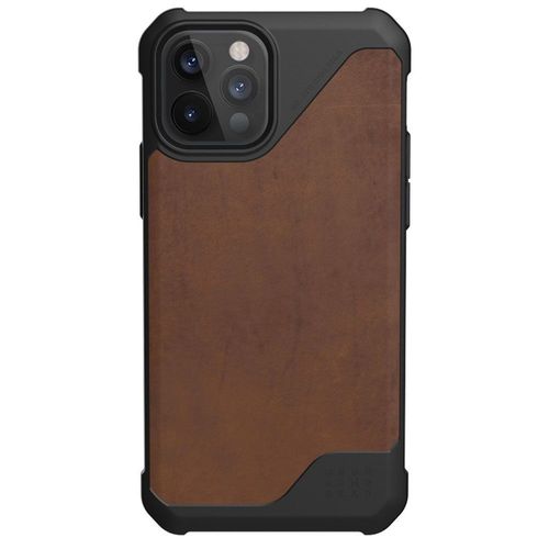 Coque Uag Série Metropolis Lt Pour Iphone 12 Pro Max Cuir Marron