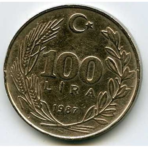 Turquie 100 Lira 1987 Nickel