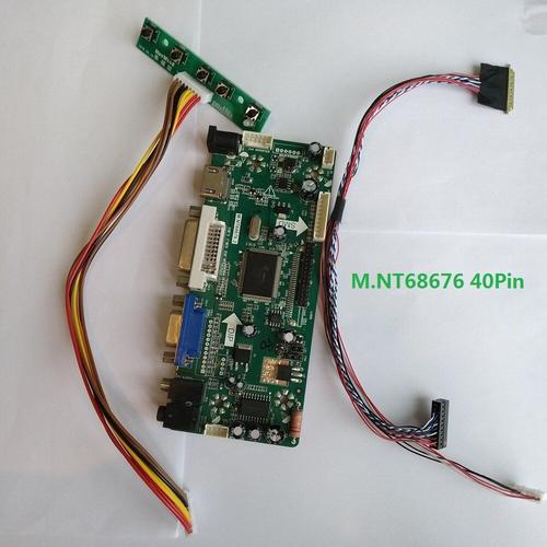 Kit de panneau de contrôle pour LP173WF1(TL)(B3), 17.3 pouces DVI HDMI, panneau de contrôle LED 1920X1080 LG display M.NT68676 40 broches LCD VGA