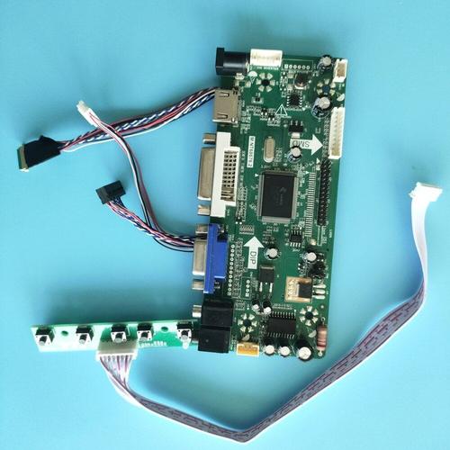 Kit pour LP173WF1(TL)(A1) 40pin M.NT68676 LG affichage DVI HDMI LCD VGA carte contrôleur LED bricolage 1920X1080 17.3 ""panneau de moniteur