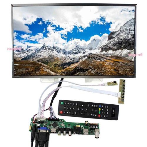 TV HDMI AUDIO USB VGA AV LCD LED de contrôle carte pour LP140WH2-TLQ1/TLQ2 LP140WH2-TLS1/TLSA 1366X768 14.0""