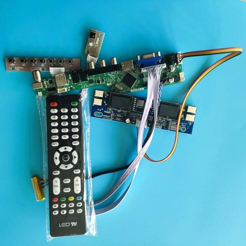 Kit de lampes pour TV, résolution M190EG02 V1, 4 lampes, HDMI, LCD, VGA, 19 pouces, 1280X1024, Signal numérique, VGA, AV, carte contrôleur 30 broches