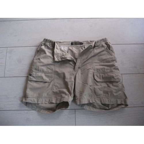 Short Homme Marque Aigle, Beige, Taille 46.