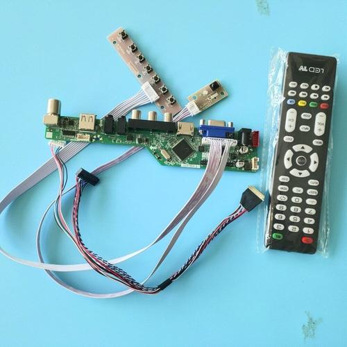 Kit pour LP156WH4(TL)(N1) 1366X768 HDMI USB télécommande VGA LCD LED panneau de commande, 40 broches LVDS TV AV 15.6 pouces