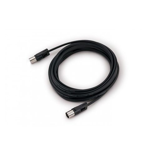Rockboard Câble Midi Flax Plug - 500 Cm - Noir
