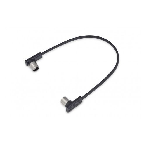Rockboard Câble Midi Plat - 30 Cm - Black