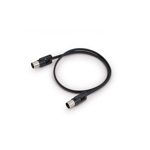 Rockboard Câble Midi Flax Plug - 60 Cm - Noir