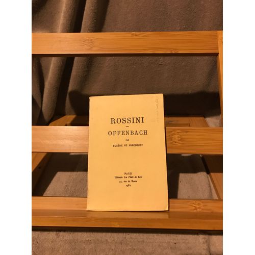 Eugène De Mirecourt Rossini Offenbach La Flûte De Pan 1981