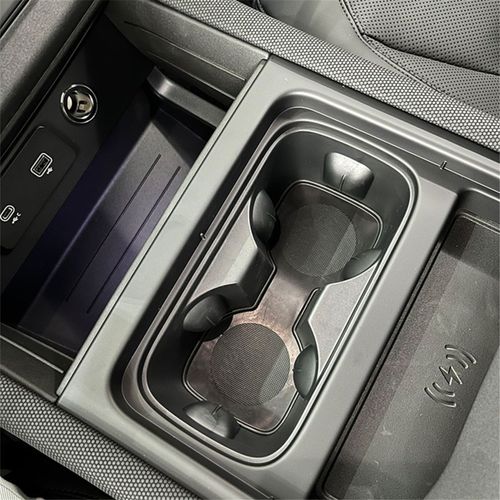 Pour 2023-2024 Console Centrale De Voiture, Dessous Verre, Porte-Gobelet, Accessoires Tpe Noir