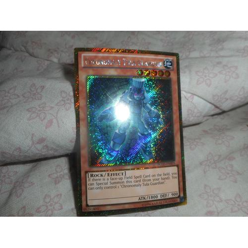 Carte Yu Gi Oh / Anglaise / Chronomaly Tula Guardian / Pgld En003