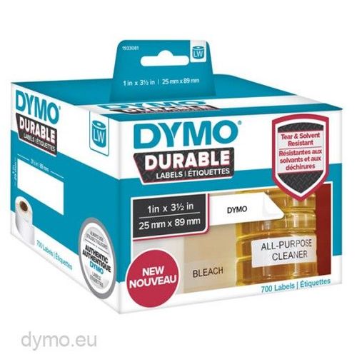 Dymo Lw Pack De 2 Rouleaux D'?Tiquettes Universelles Permanentes Blanches
