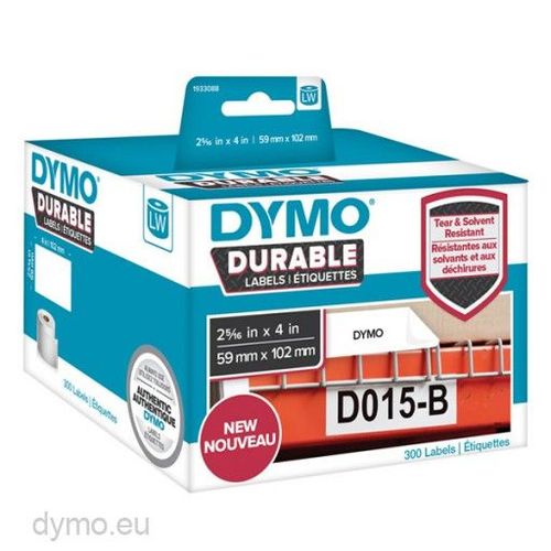 Dymo Lw Rouleau D'étiquettes Universelles Permanentes Blanches