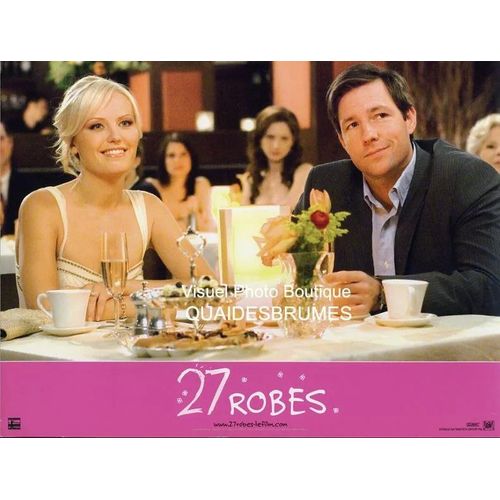 27 Robes - 27 Dresses: Photo D'exploitation Cinématographique - Format 21x28 Cm - De Anne Fletcher Avec Katherine Heigl, James Marsden, Malin Åkerman, Edward Burns, Judy Greer, Melora Hardin - 2008