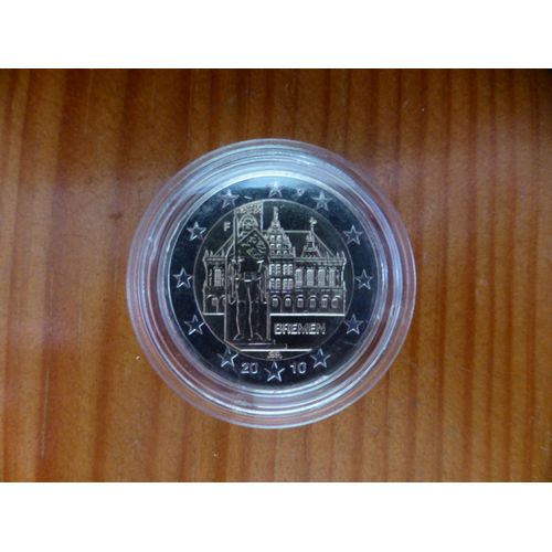 2¿ Allemagne 2010 Brême (Capsule Plastique)