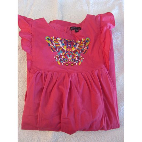 Vends Robe Fushia Marque Sergent Major 8 Ans /128 Cm Coton