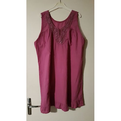 Tunique Longue Fushia Taille 44