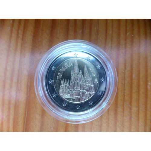 2¿ Espagne 2012 Burgos (Capsule Plastique)