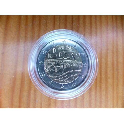 2¿ France 2014 Débarquement 1944 (Capsule Plastique)