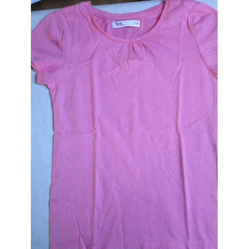 T-Shirt Rose, 8 Ans