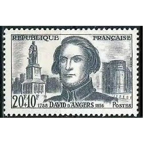 France 1959, Très Beau Timbre Neuf** Luxe Yvert 1210, Hommes Célèbres - David D'angers, Sculpteur.