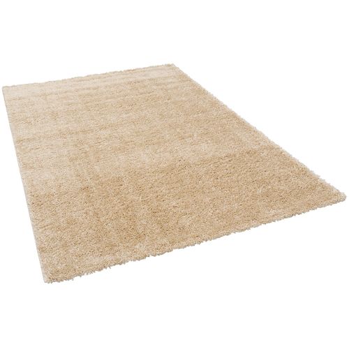 Pergamon Aloha - Tapis Shaggy À Poils Longs Rouge 200x200 Cm