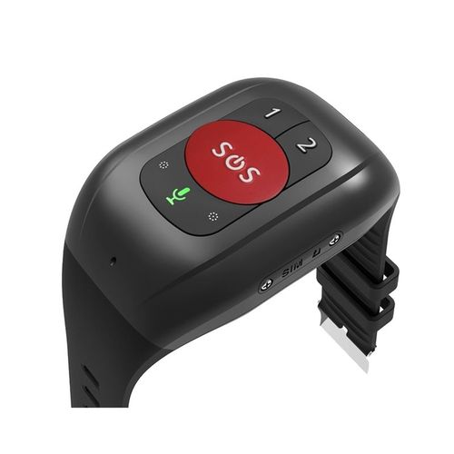 Personnes ÂGéEs 4G SOS Montre GPS Tracking Bracelet Alarme D'Urgence Suivi Moniteur de Pression ArtéRielle FréQuence Cardiaque-A