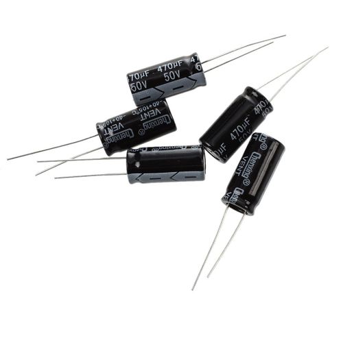 (R) 5 x 470uF 50V 105C Radial condensateur electrolytique 10x20mm