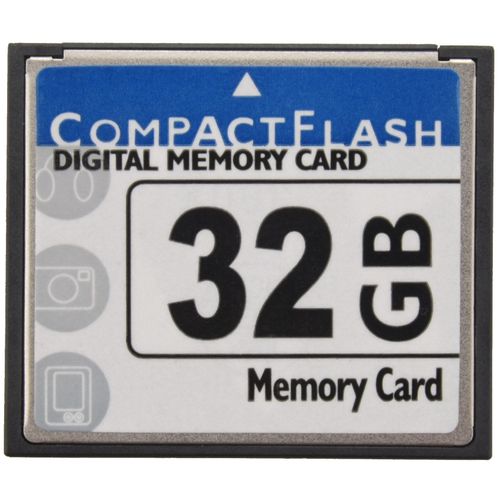 Professional Carte Mémoire Compact Flash 32 Gb (Blanc & Bleu)