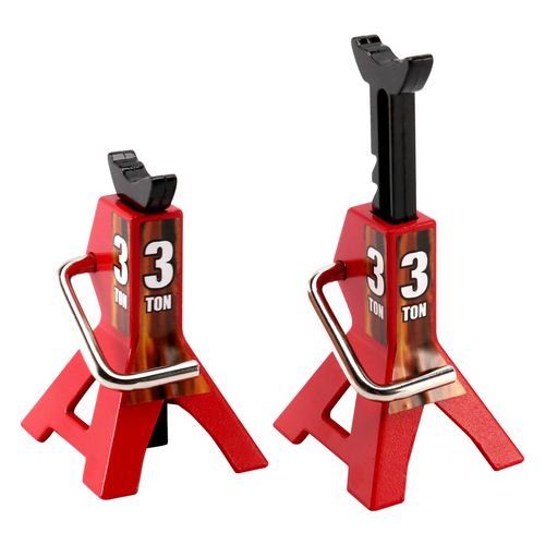 Cric de Chariot, Support Prise Voiture TéLéCommande 3T RéGlable pour 1/10 TRX4 Axial SCX10 CC01 D90